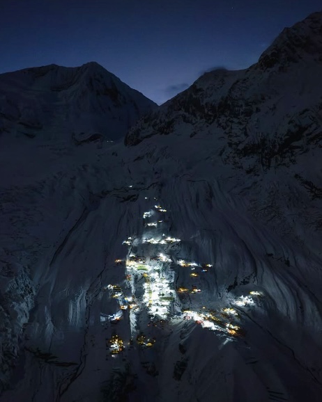 Manaslu Base Camp in the autumn of 2026. 