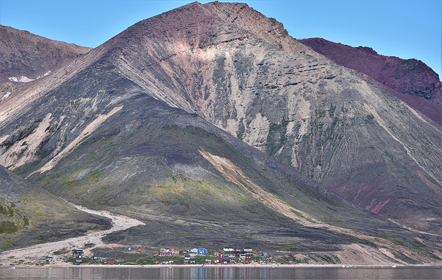 view of Skorapaluk from the sea