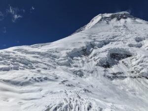 Dhaulagiri as seen from a drone near Bc.