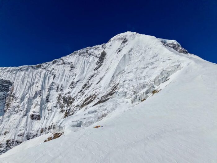 Dhaulagiri with a high camp