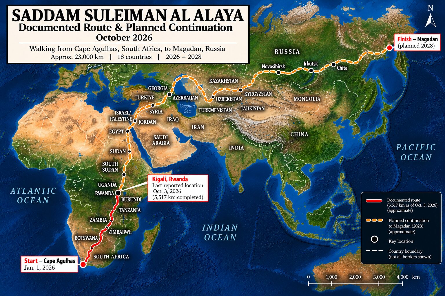 route map