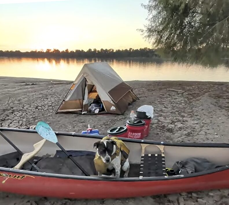 Walking and Canoeing from Kansas to the Gulf of Mexico
